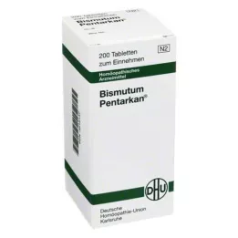 BISMUTUM PENTARKAN Comprimés, 200 pièces