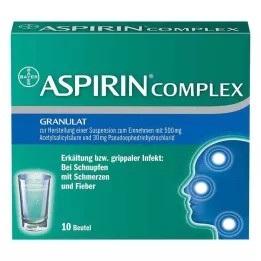 ASPIRIN COMPLEX Btl.m.Gran.z.Herst.e.Susp.z.Einn., 10 pièces