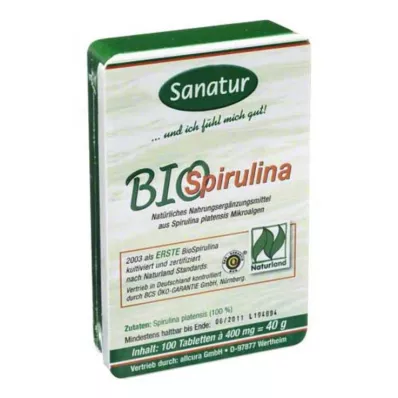 SPIRULINA BIO Comprimés, 100 pièces SPIRULINA BIO Comprimés, 100 pièces
