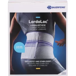 LORDOLOC Bandage lombaire taille 1 titane, 1 pièce