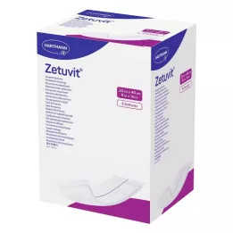 ZETUVIT Compresses absorbantes stériles 20x40 cm, 5 pcs