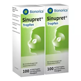 SINUPRET Gouttes, 2X100 ml