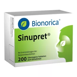 SINUPRET comprimés enrobés, 200 pcs