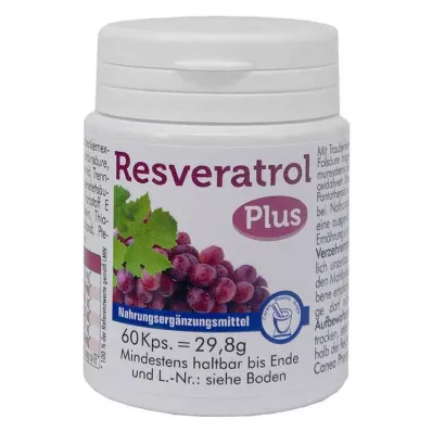 RESVERATROL PLUS Capsules, 60 pc RESVERATROL PLUS Capsules, 60 pc