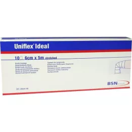 UNIFLEX Idéal se lie 6 cmx5 m blanc lâche, 10 pc