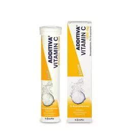 ADDITIVA Comprimés effervescents de vitamine C 1 g, 20 pcs