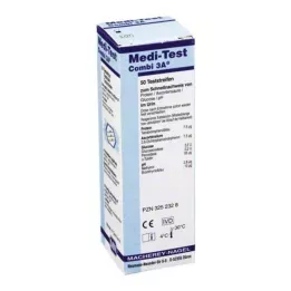 MEDI-TEST Bandelettes de test Combi 3A, 50 pièces