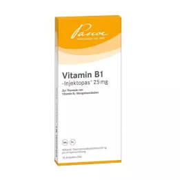 VITAMIN B1 INJEKTOPAS Solution injectable à 25 mg, 10X1 ml