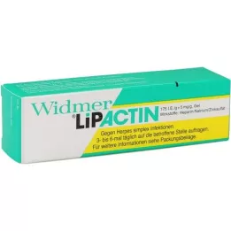 WIDMER gel de lipactine, 3 g