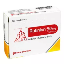 RUTINION Comprimés, 100 pièces