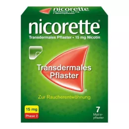NICORETTE TX Timbre 15 mg, 7 pièces