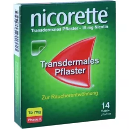 NICORETTE TX Pflast 15 mg, 14 pc