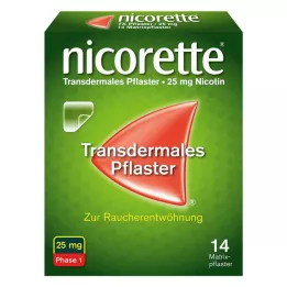 NICORETTE TX Timbre 25 mg, 14 pièces