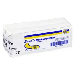 Compresse de gaze non stérile Erena 5x5, 100 pièces