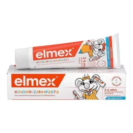 ELMEX Boîte pliante de dentifrice pour enfants, 50 ml