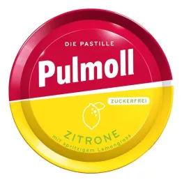 PULMOLL Bonbons sans sucre au citron, 50 g