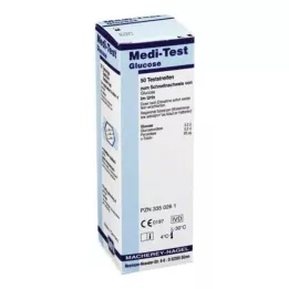 MEDI-TEST Bandelettes de test de glucose, 50 pièces