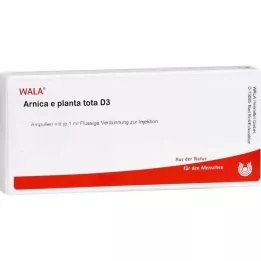 ARNICA E Planta tota D 3 ampoules, 10X1 ml