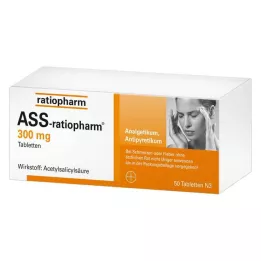 ASS-ratiopharm 300 mg comprimés, 50 pcs