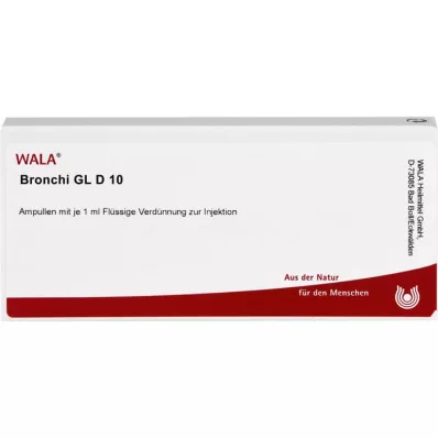 BRONCHI GL D 10 ampoules, 10X1 ml