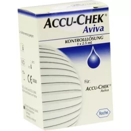 ACCU-CHEK Solution de contrôle Aviva, 1x2,5 ml