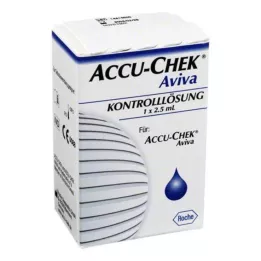 ACCU-CHEK Solution de contrôle Aviva, 1X2,5 ml