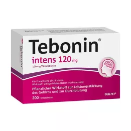 TEBONIN Intens 120 mg comprimés pelliculés, 200 pcs
