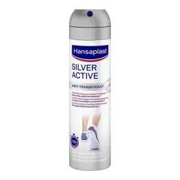 HANSAPLAST Spray pour les pieds Silver Active, 150 ml