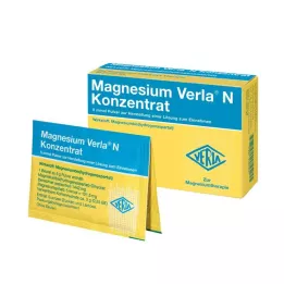 MAGNESIUM VERLA Poudre concentrée de N pour administration orale, 20 pcs