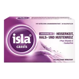 ISLA CASSIS Pastilles, 60 pièces