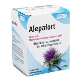 ALEPAFORT Gélules dures de chardon-marie, 60 pièces