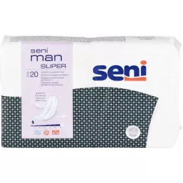 SENI Lincontinence de lhomme insérer grand, 20 pc