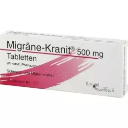 MIGRÄNE KRANIT 500 mg comprimés, 20 pc