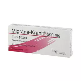 MIGRÄNE KRANIT Comprimés de 500 mg, 20 pièces
