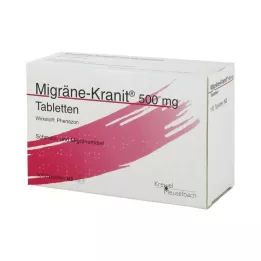 MIGRÄNE KRANIT Comprimés de 500 mg, 100 pièces
