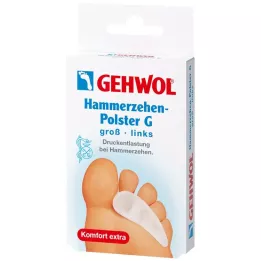 GEHWOL Coussinet dorteil en marteau en gel polymère G gauche, 1 pièce