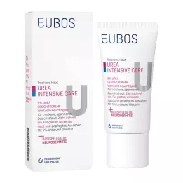 Eubos Peau sèche urée 5% de crème de visage, 50 ml