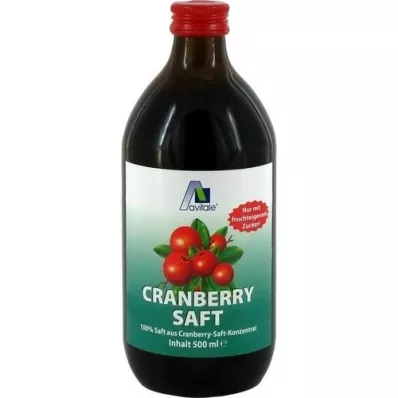 CRANBERRY SAFT 100% de fruits, 500 ml