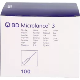 BD MICROLANCE Canule 24 G 1 0,55x25 mm, 100 pièces