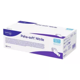 PEHA-SOFT Gants en nitrile sans poudre S, 100 pièces
