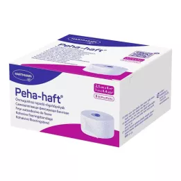 PEHA-HAFT Bande de fixation sans latex 2,5 cm x 4 m, 8 pièces