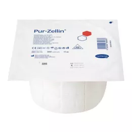 PUR-ZELLIN Rouleau non stérile 4x5 cm de 500 pièces, 1 pièce