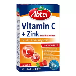 ABTEI Pastilles de vitamine C et de zinc, 30 pièces