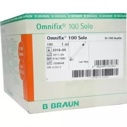 OMNIFIX Insulinspr.1 ml F.U100, 100 pc