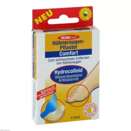 HÜHNERAUGENPFLASTER Hydrocolloïde Comfort, 6 pièces