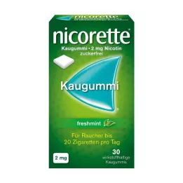 NICORETTE Chewing-gum à la menthe fraîche 2 mg, 30 pièces