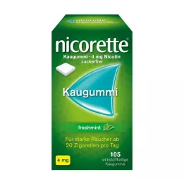 NICORETTE Chewing-gum à la menthe fraîche 4 mg, 105 pièces