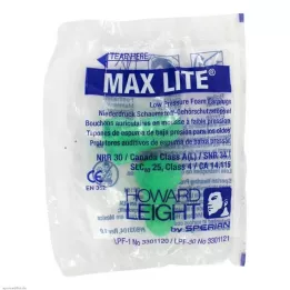 HOWARD Bouchons doreilles Leight Max Lite, 2 pièces