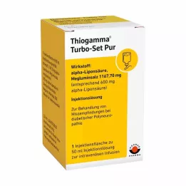 THIOGAMMA Flacons dinjection Turbo Set Pur, 50 ml