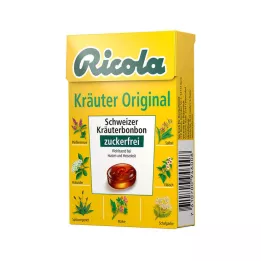 RICOLA Bonbons aux herbes o.Z.Box, 50 g